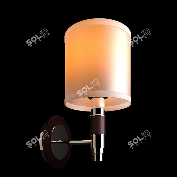 Contemporary Circolo Sconce 3D model image 2