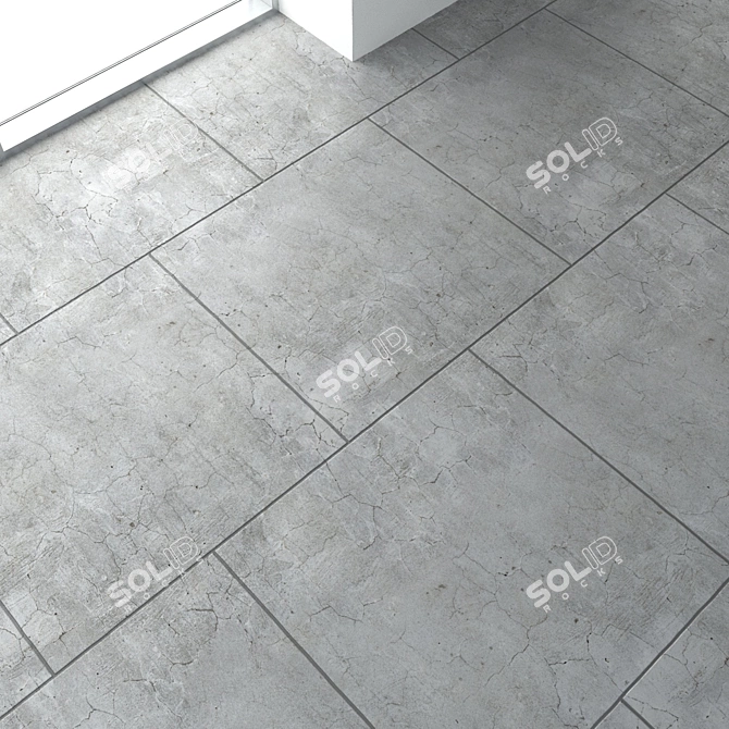 Title: Seamless Concrete Floor 3D model image 1