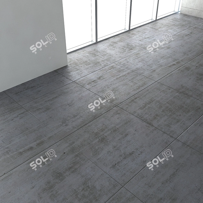 Seamless 4K Concrete Texture 3D model image 3