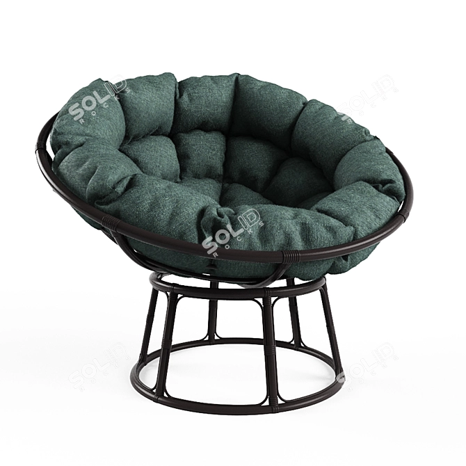 Aranias Colonial Relaxation Chair 3D model image 1