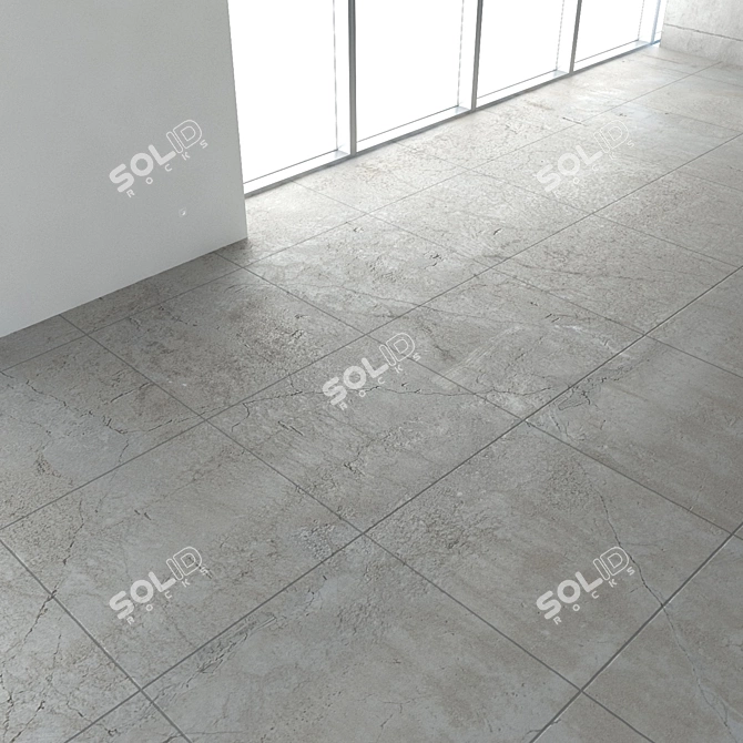 Seamless Concrete Floor - Loft-Perfect Texture 3D model image 3