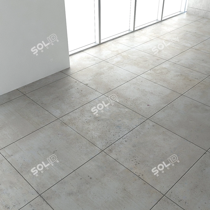 Title: Seamless Concrete Texture 3D model image 3