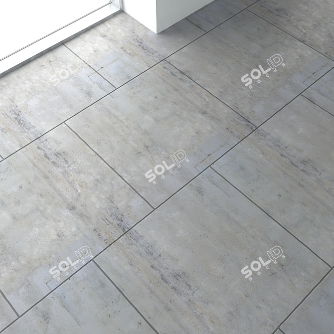 Seamless Concrete Flooring 3D model image 2