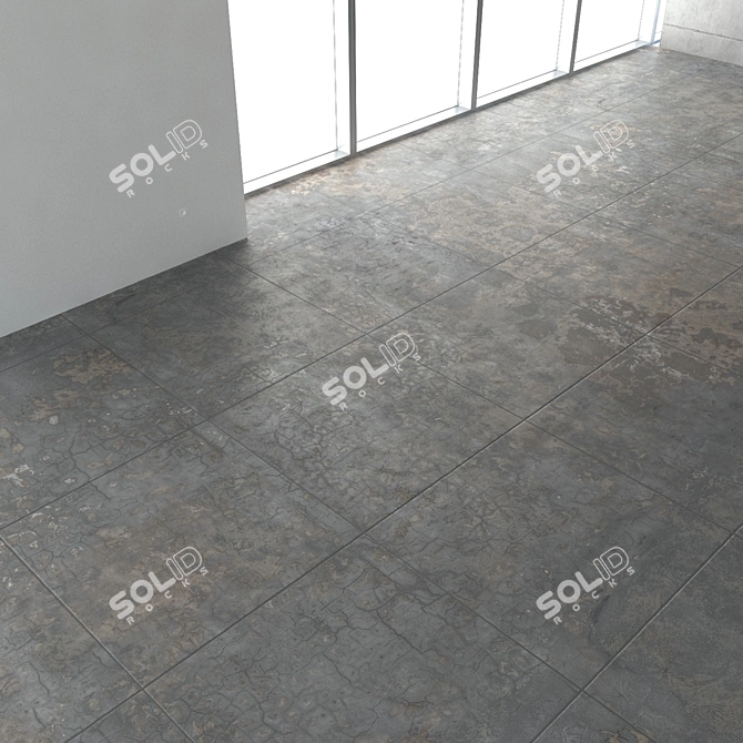 Seamless Concrete Flooring 3D model image 3