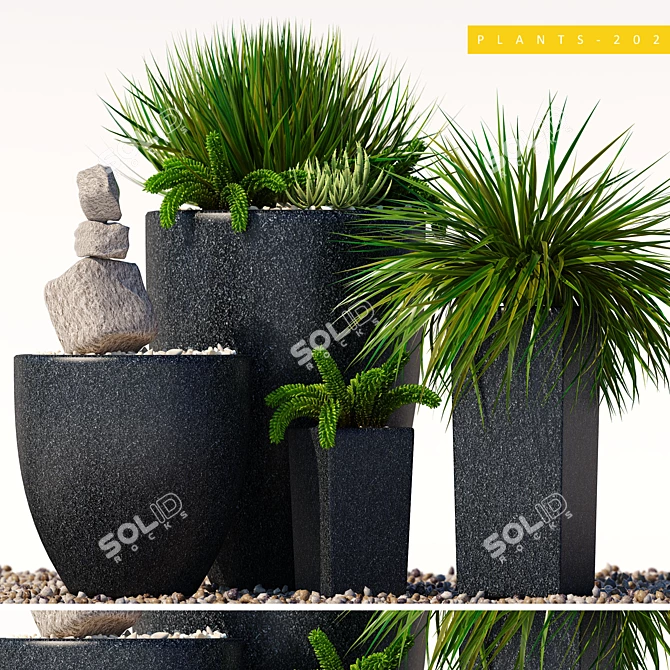 Versatile Plant Models - 3ds Max & FBX 3D model image 1