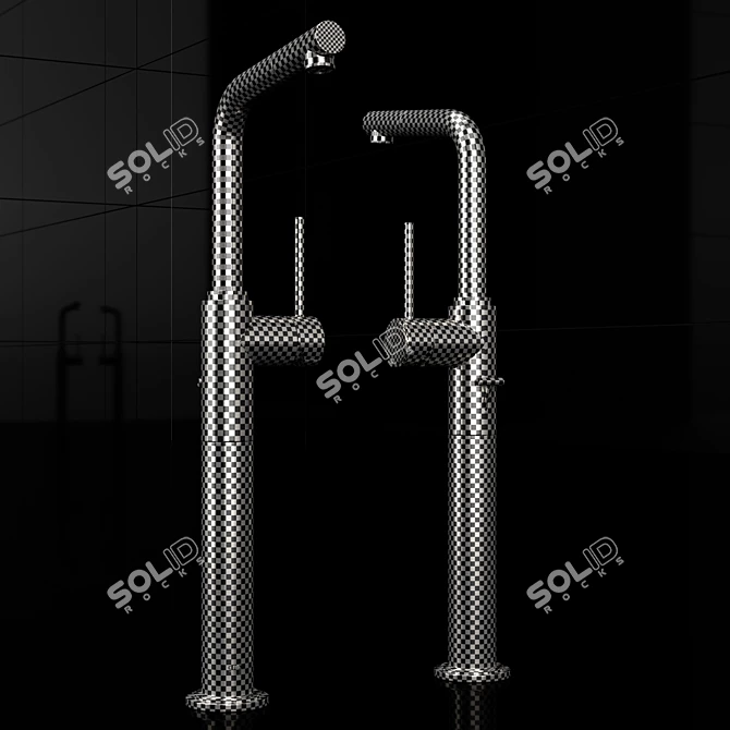 Grohe Atrio 32130 Single Lever Faucet 3D model image 2