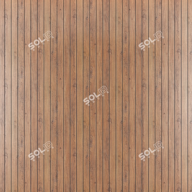  Vintage Wood Panel - 3915x2800 3D model image 3