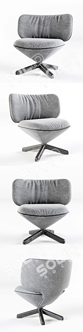 Nadadora's Tortuga Mini: Chic Design 3D model image 2