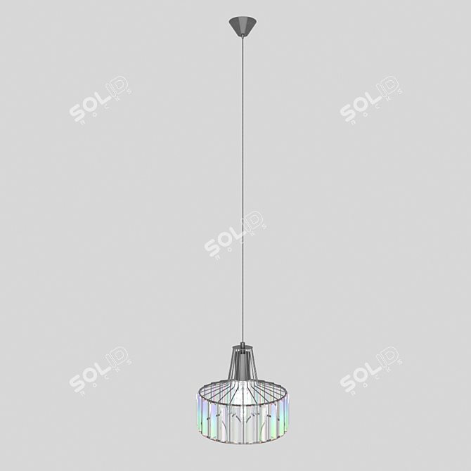 Matthew McCormick Halo Pendant 3D model image 2