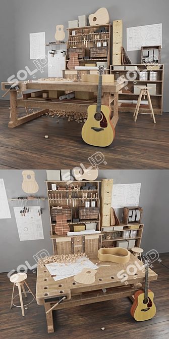 Guitar Workshop: Ultimate Collection! 3D model image 2