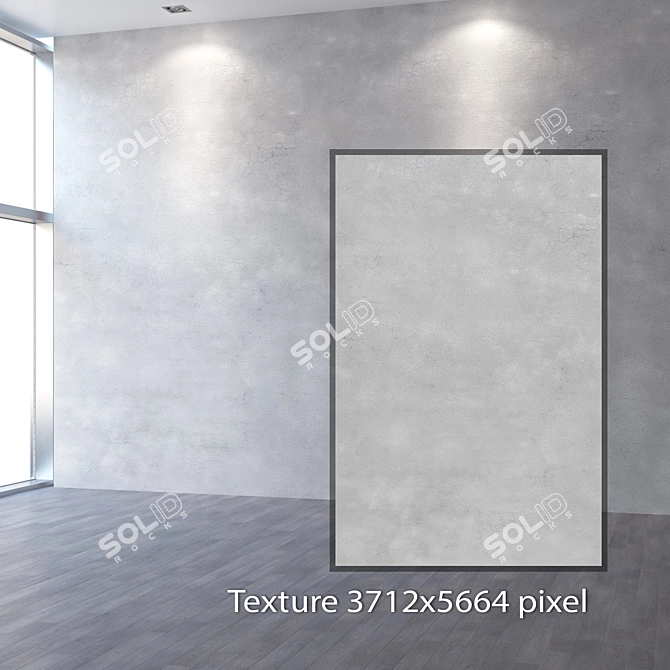 Seamless 4K Plaster Texture 3D model image 2