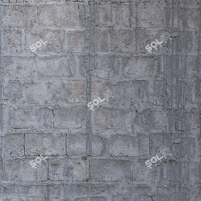 Seamless 4K Masonry Texture 3D model image 3