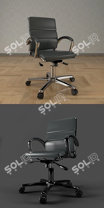 ErgoFlex Office Chair 3D model image 1