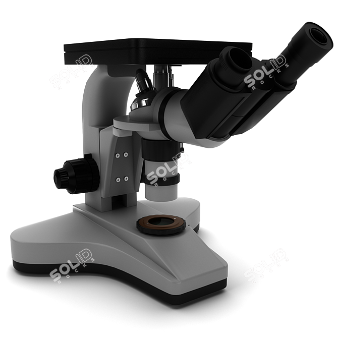 4XB Metallographic Microscope by LH Testing 3D model image 3