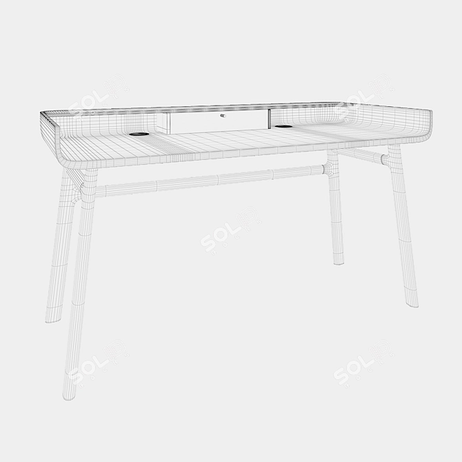 Luca Nichetto Designer Harold Table 3D model image 3