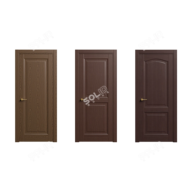 SOFIA Classic Interior Doors 3D model image 1