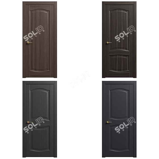 SOFIA Classic Interior Doors 3D model image 1