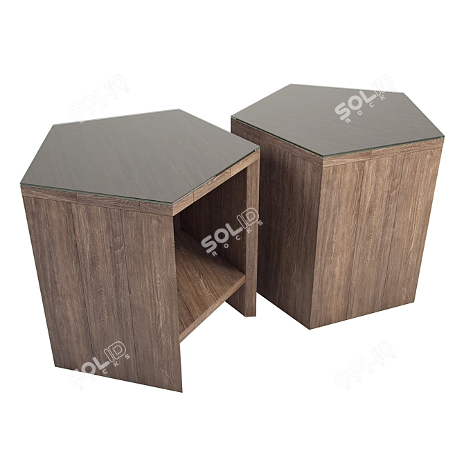 Prismatic Coffee Table 3D model image 1