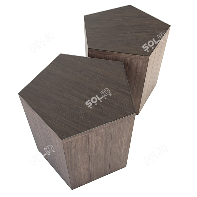 Prismatic Coffee Table 3D model image 2