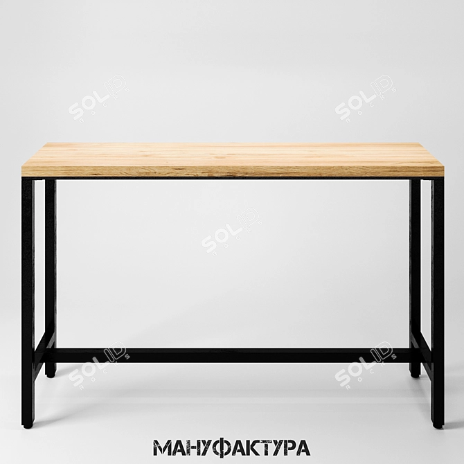 Modern Bar Table: Stylish and Functional 3D model image 1