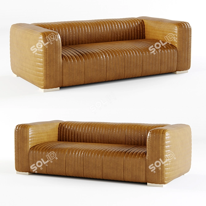 Modern and Chic Jayson Home Drake Sofa 3D model image 1