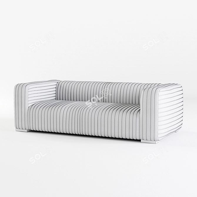 Modern and Chic Jayson Home Drake Sofa 3D model image 3