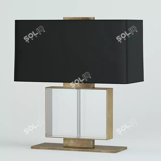 Elegant Robert Abbey Sloan Table Lamp 3D model image 1