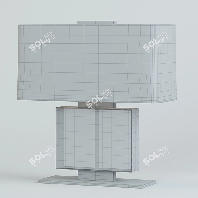 Elegant Robert Abbey Sloan Table Lamp 3D model image 2