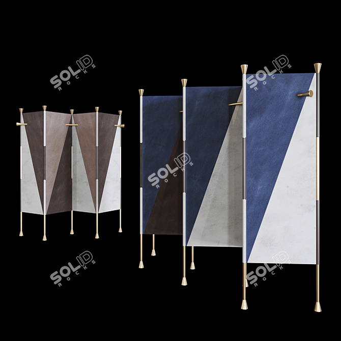 Baxter Mantice: Modular Elegance by Pietro Russo 3D model image 1