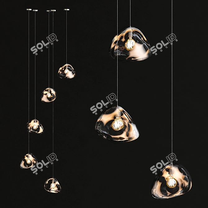 Modern Illumination: Argos Pendant Light 3D model image 1