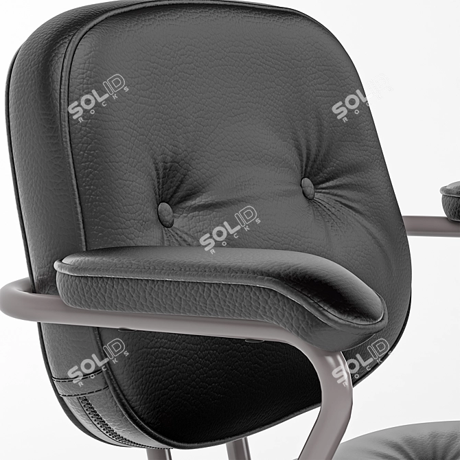 ErgoPro Office Chair 3D model image 2