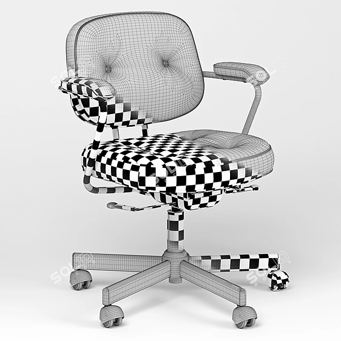 ErgoPro Office Chair 3D model image 3