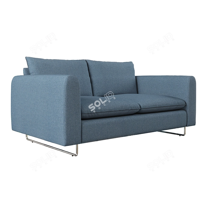 Scandinavian Bellus Casper 2 Sofa 3D model image 3