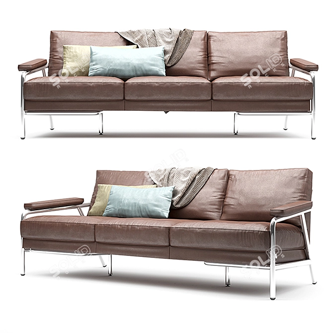 Vintage Carpe Diem Sofa: Busnelli  3D model image 1