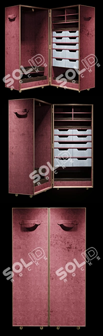 Modern Modular Baxter Set with Russo and Lazzeroni Designs 3D model image 2