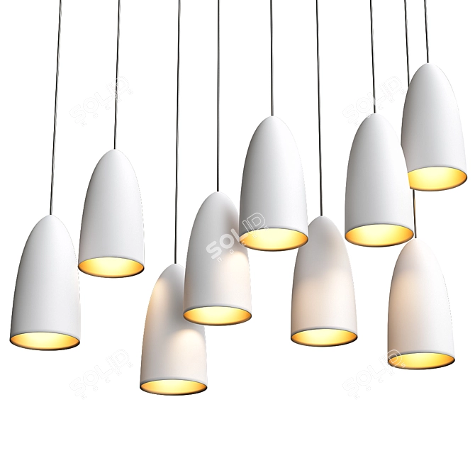 Sleek and Modern LBL Lighting 3D model image 1