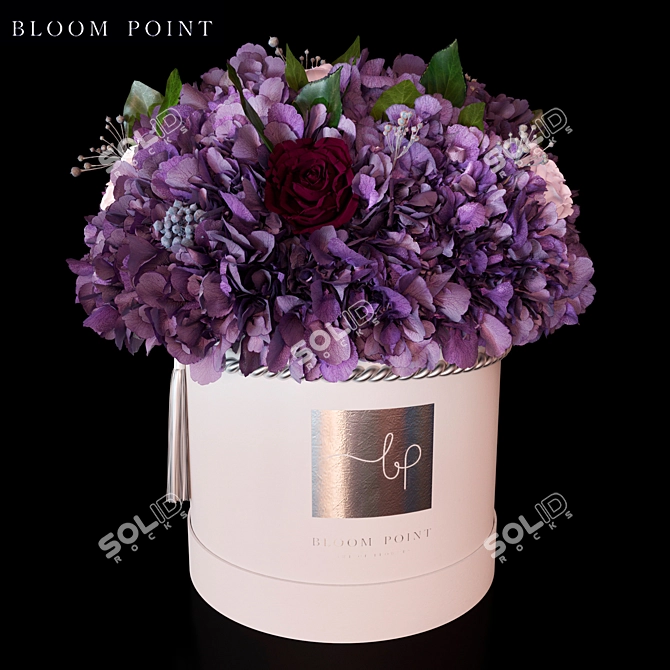 Title: Eternal Blooms: Transformed Floral Arrangement 3D model image 1