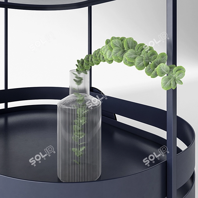 Elegant Schönbuch Grace Trolley 3D model image 3