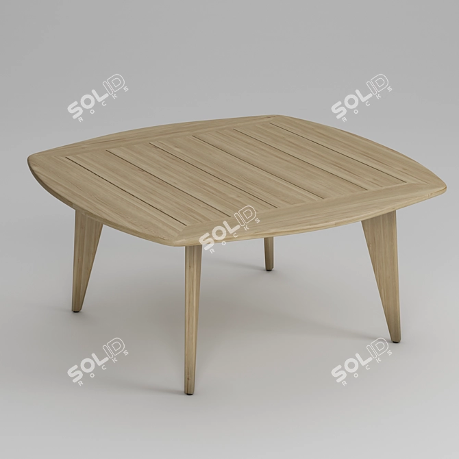 Reef Coffee Table - Yachtline Collection 3D model image 1