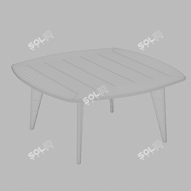 Reef Coffee Table - Yachtline Collection 3D model image 2