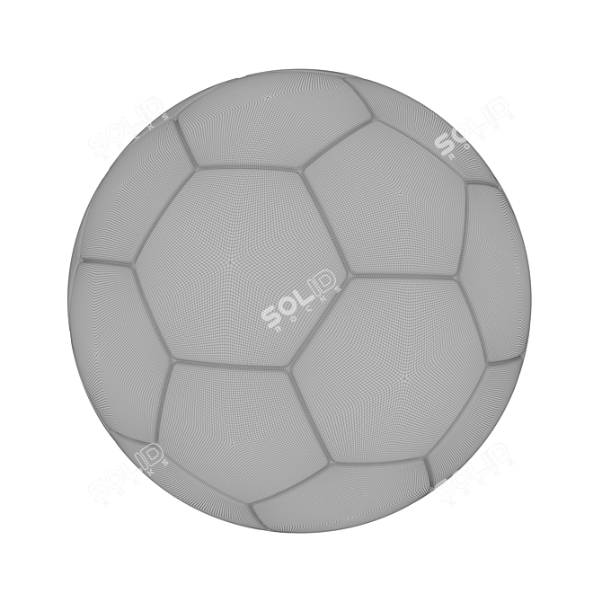 1982 World Cup Official Football - FBX Format 3D model image 2