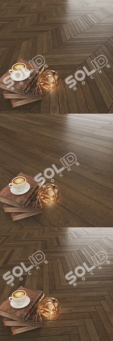 Karelia Oak Oregano Parquet 3D model image 2