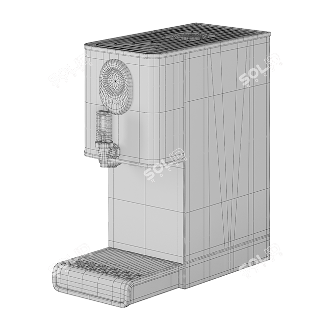 Efficient Electric Water Boiler 3D model image 2