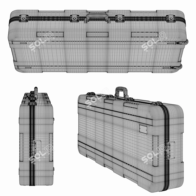 Gator TSA 61 Keyboard Case 3D model image 3