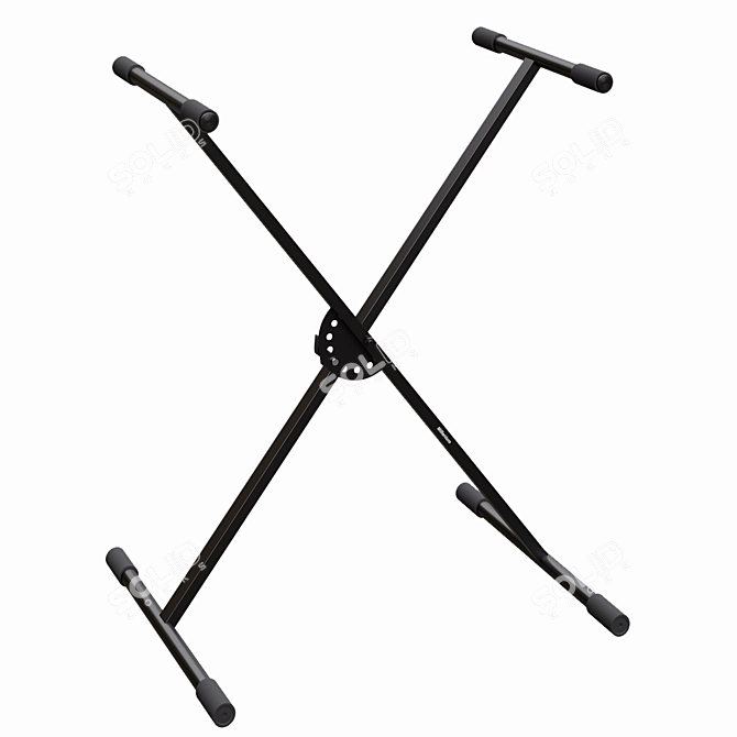 Sturdy Tripod Stand for Millenium KS-1001 Keyboard 3D model image 1