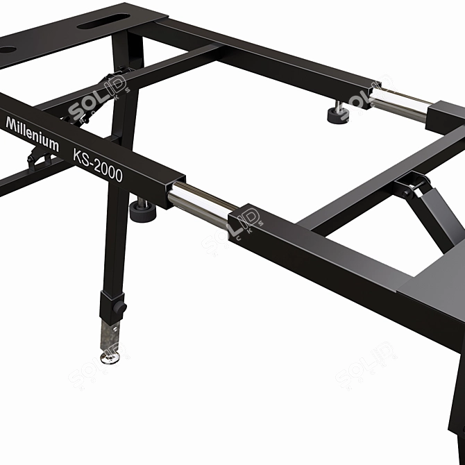 Sturdy Keyboard Tripod Stand 3D model image 2