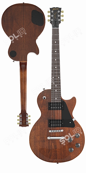 Gibson Les Paul Faded 2018 Electric Guitar 3D model image 2