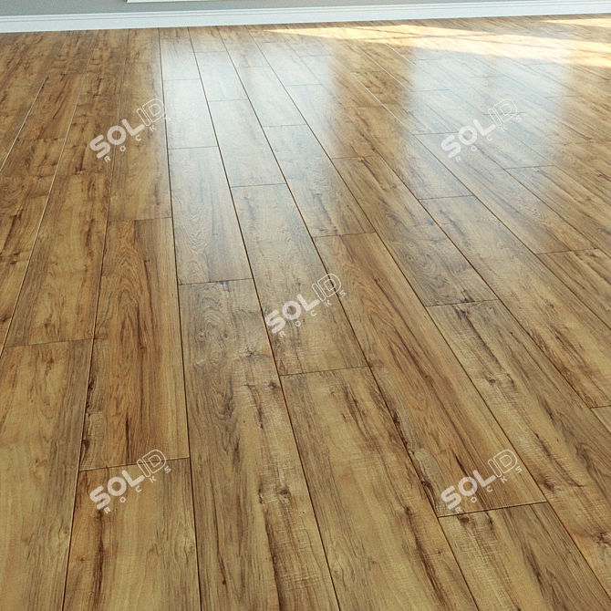 WINEO Laminate: Natural Wood Parquet 3D model image 3