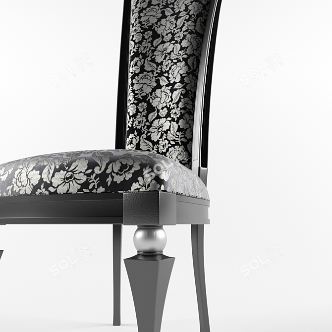 Sleek and Sophisticated Chair: Tropea Leonardo 3D model image 2