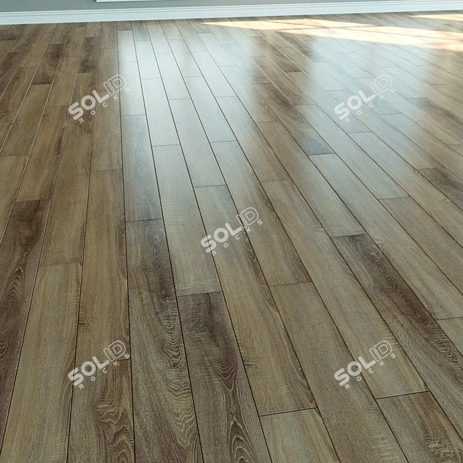 WINEO Laminate Floors: Natural Wood Parquet 3D model image 3